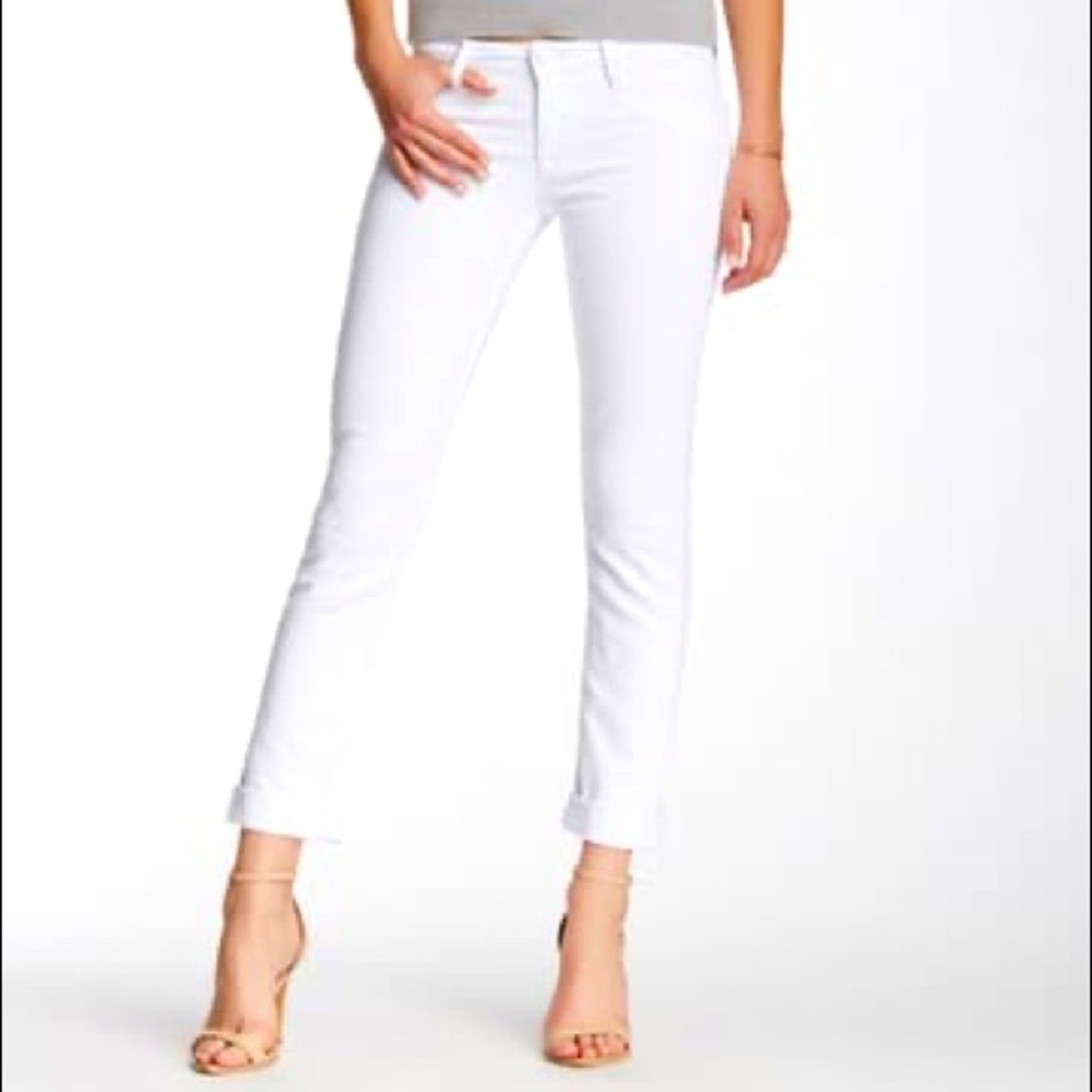HUDSON Jeans Bacara Crop Straight Leg Cropped Jean